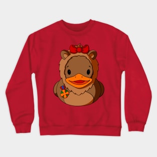 The Cowardly Lion Rubber Duck Crewneck Sweatshirt